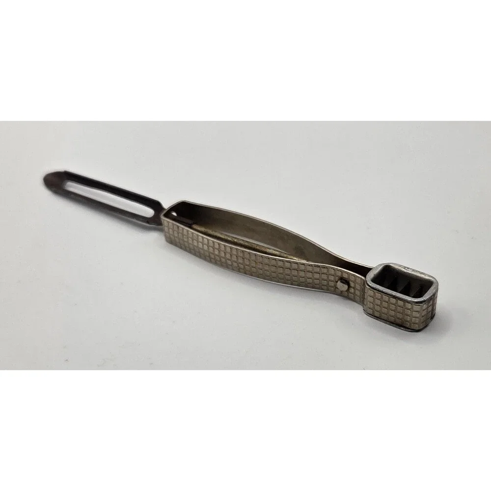 Vtg EKCO Nee Action Vegetable Peeler Bean Slicer Potato Eye Tool Slip Pruf